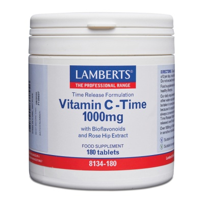 Lamberts Vitamin C Time Release 1000mg 180 tabs